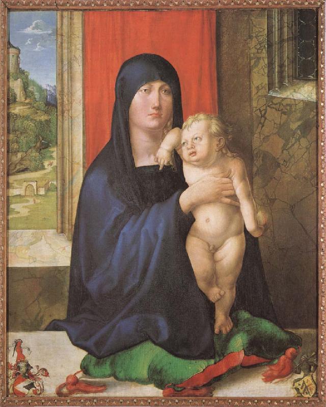 Albrecht Durer Madonna and child Spain oil painting art